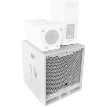 OMNITRONIC MAXX-1206DSP sistema de subwoofer activo 2.1 12 pulgadas blanco 11039065