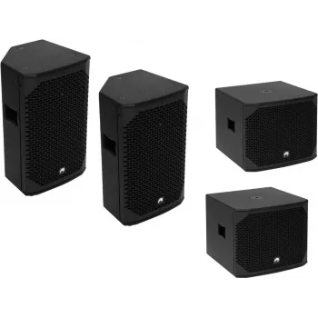 OMNITRONIC PA Set AZX Passive M - 2x altavoces PA pasivos de 10