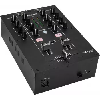 OMNITRONIC PM-202F Mezclador DJ de 2 canales con filtro y Bluetooth 10006863