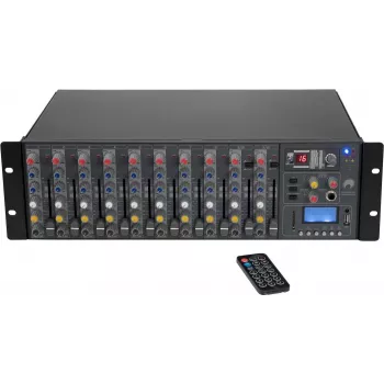 Omnitronic RM-1422FXA Mezclador, 20-20000 Hz, Negro 10040302