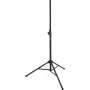 OMNITRONIC ROD-1283 Soporte para altavoz, altura 100-180 cm, carga 30 kg, adaptador 35 mm, acero, negro 11039106