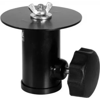 OMNITRONIC SPA-10EU adaptador de soporte M8 para soporte de 35mm – acero negro 60004609