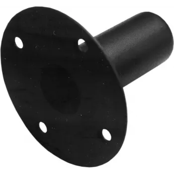 OMNITRONIC Brida de montaje para soporte de altavoz 35 mm, acero, negro, embutida (6000450N)