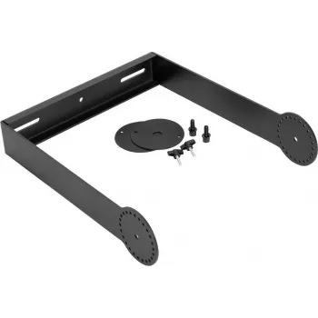 OMNITRONIC Soporte orientable para altavoces PAS-215/215A MK4, acero, negro, carga 30 kg 11039577