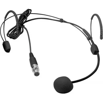 OMNITRONIC UHF-600 Micrófono de condensador de diadema, negro 13063610