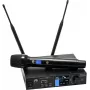 OMNITRONIC UHF-601 sistema de micrófono inalámbrico UHF de un solo canal 520-554 MHz 13063601