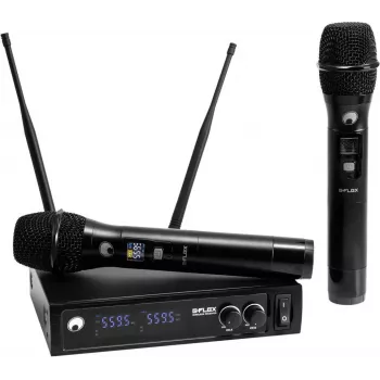 OMNITRONIC UHF E-FLEX 2 sistema de micrófono inalámbrico 559-575 MHz 13063371