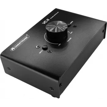 OMNITRONIC VC-11 Control de volumen pasivo, RCA estéreo, negro 10355796