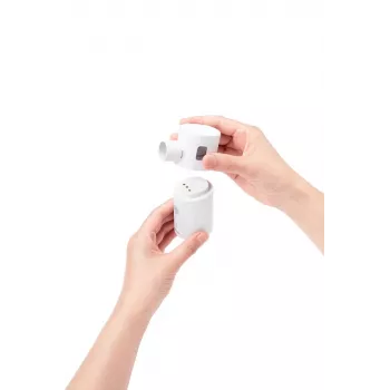 Nebulizador OMRON MicroAIR GO U300 - nebulizador portátil de malla vibratoria para adultos y niños, manejable, silencioso <20 dB, incluye mascarillas y pilas