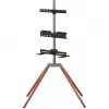 One for All Soporte de TV universal Quadpod, negro