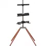 One for All Soporte de TV universal Quadpod, negro