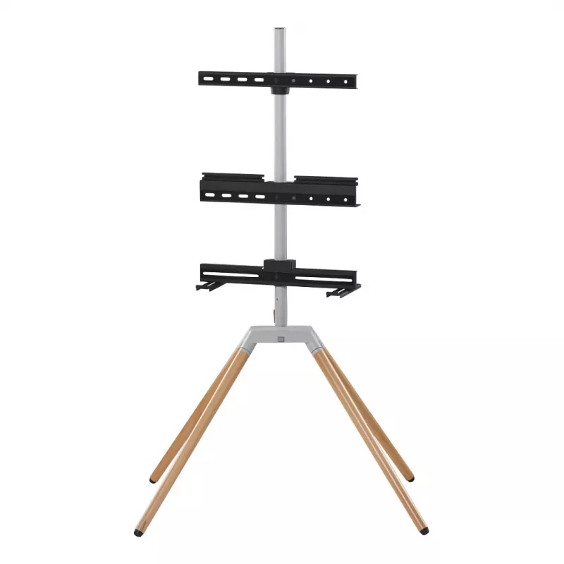 Soporte de TV universal One for All Quadpod (plata/negro)
