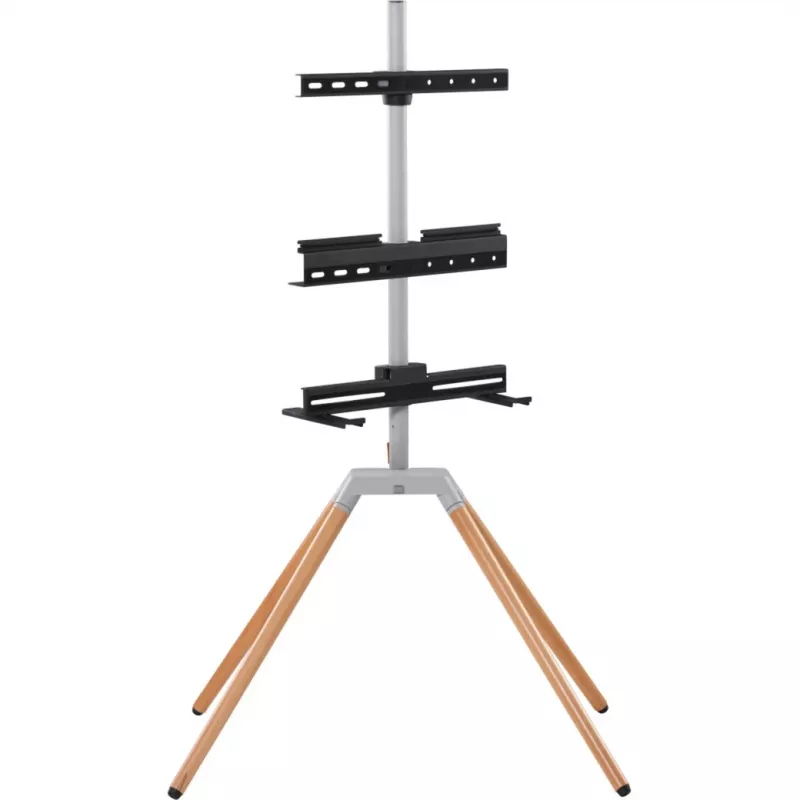Soporte de TV universal One for All Quadpod (plata/negro)