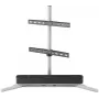 One for All Design soporte de sobremesa para TV de 70 pulgadas, claro