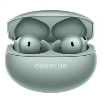 OnePlus Buds 4 Green Auriculares True Wireless con cancelación de ruido y drivers duales coaxiales, ANC 49dB, 44h de batería, IP55, Bluetooth 5.3, LHDC, Spatial Audio, Clear Sea Blue
