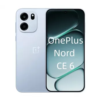 Smartphone OnePlus Nord CE 6 5G 256GB 8GB RAM Dual SIM con 7500mAh - Pitch Blue