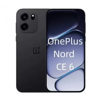 OnePlus Nord CE 6 5G Dual SIM 8GB RAM 256GB Midnight Black Smartphone con pantalla de 6,72