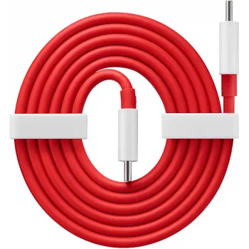 OnePlus Cable Warp Charge Type-C a Type-C 150cm rojo (5481100048)
