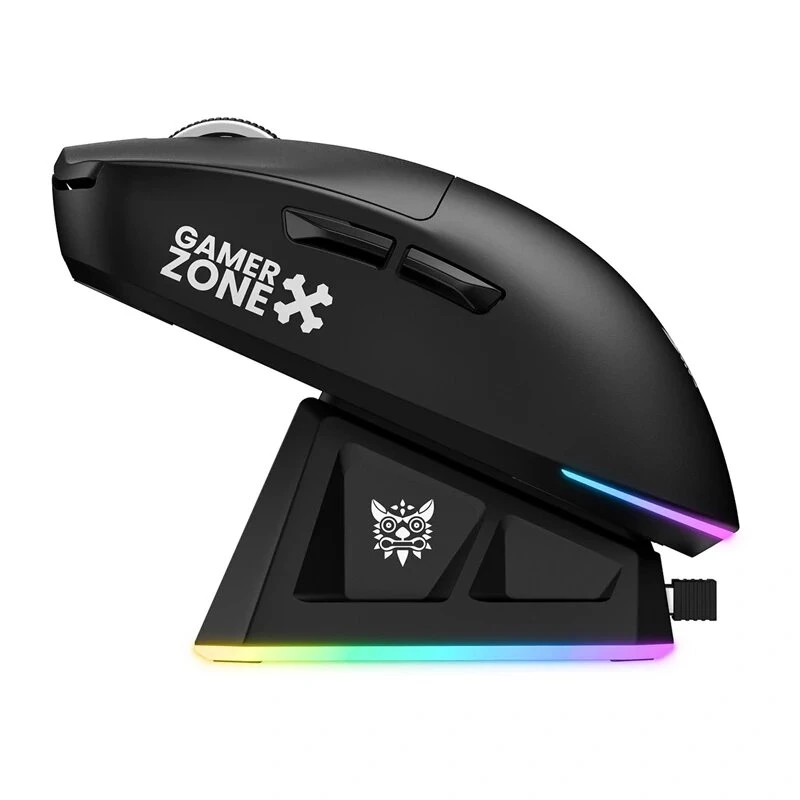 ONIKUMA DM07 Ratón gaming RGB Negro 6400 DPI Con cable Óptico 7 botones