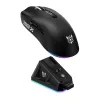 ONIKUMA DM07 Ratón gaming RGB Negro 6400 DPI Con cable Óptico 7 botones