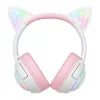 ONIKUMA GT838 auriculares gaming rosa