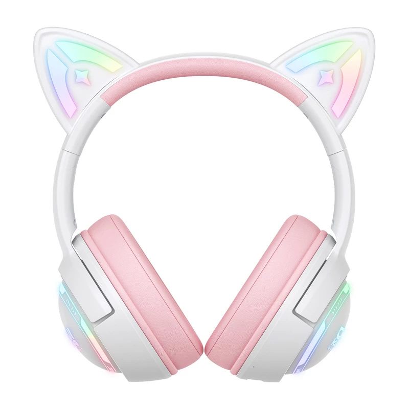 ONIKUMA GT838 auriculares gaming rosa