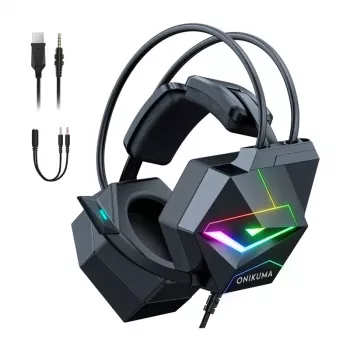 ONIKUMA X20 auriculares gaming (negro)