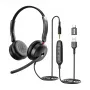 ONIKUMA X81 Auriculares Gaming (Negro)