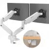 ONKRON G160-BW Soporte de sobremesa para monitor individual para pantallas de 13-32