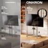 ONKRON TS1571-C Soporte de TV móvil para 32-75 pulgadas, champán