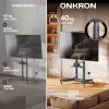 ONKRON TS1571-G Soporte de TV móvil para 32-75 pulgadas, grafito