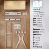 ONKRON TS1871-C soporte de TV móvil para 55-90 pulgadas, champán