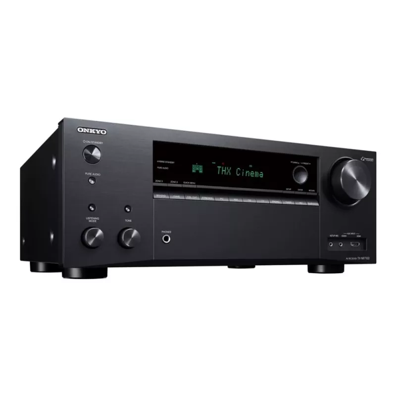 Onkyo TX-NR7100M2 receptor AV de red 9.2 8K THX Wi-Fi Bluetooth Atmos certificado Sonos, negro