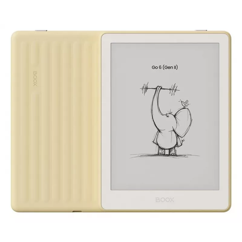 ONYX BOOX Go 6 (Gen II) e-reader de 6 pulgadas con E Ink Carta 1200, 4GB RAM, 64GB almacenamiento, Android 12, Wi-Fi y Bluetooth