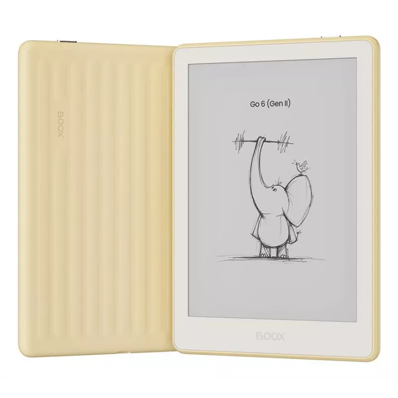 ONYX BOOX Go 6 (Gen II) e-reader de 6 pulgadas con E Ink Carta 1200, 4GB RAM, 64GB almacenamiento, Android 12, Wi-Fi y Bluetooth