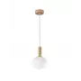 Opalla Lámpara colgante 30W E27 30cm vidrio opal