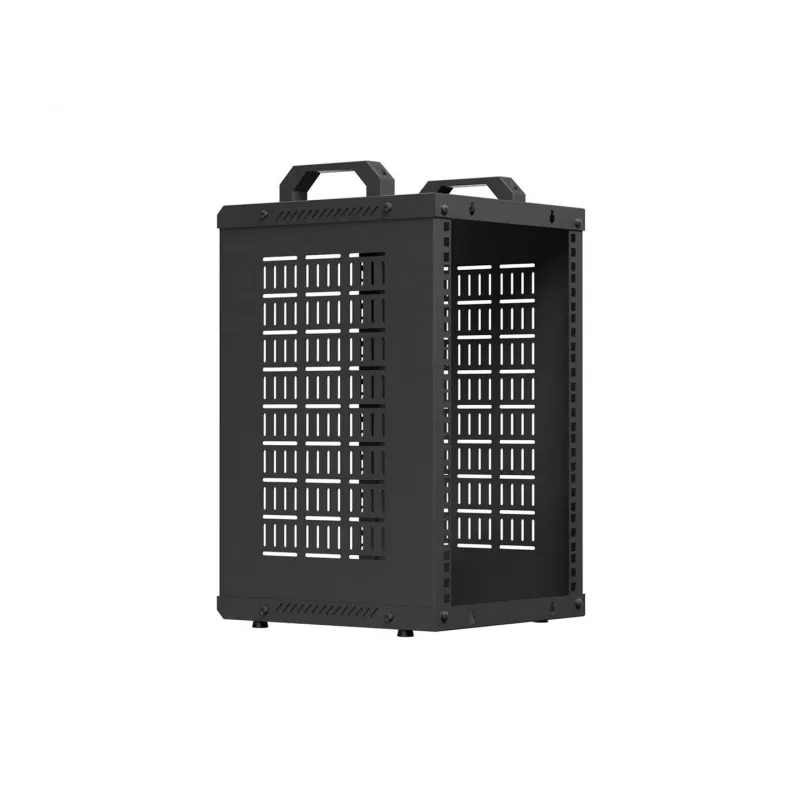 Rack abierto 10 9U 280x300 negro montaje en pared bastidor abierto