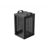 Rack abierto 10 9U 280x300 negro montaje en pared bastidor abierto