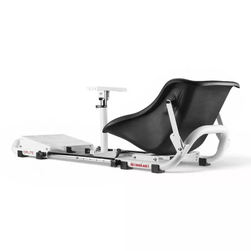 Oplite 104318 Racing Cockpit – chasis de sim racing con soportes ajustables para volante y pedales