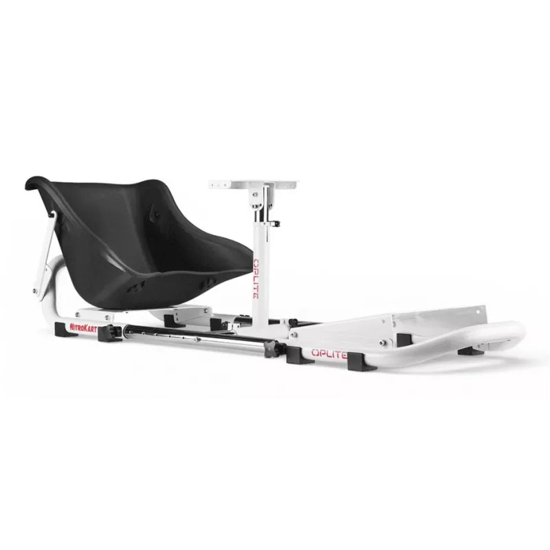 Oplite 104318 Racing Cockpit – chasis de sim racing con soportes ajustables para volante y pedales