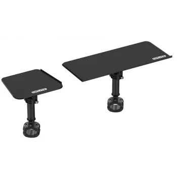 Bandeja para teclado y ratón OPLite R8/S8 Cockpit - acero negro, ajustable, montaje lateral