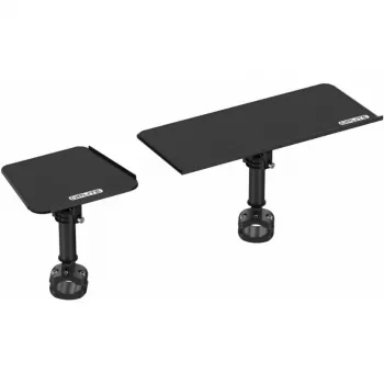 Bandeja para teclado y ratón OPLite R8/S8 Cockpit - acero negro, ajustable, montaje lateral