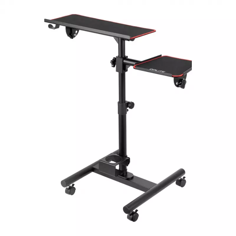 OPLITE soporte universal con ruedas para teclado y ratón – carro móvil para estación de trabajo