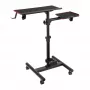 OPLITE soporte universal con ruedas para teclado y ratón – carro móvil para estación de trabajo