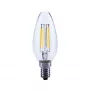 OPPLE Filament Lámpara LED vela 4-40W/827 E14 470lm transparente 2700K blanco cálido