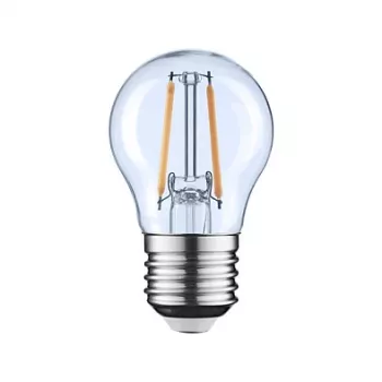OPPLE bombilla LED filamento Drop E27 2.8W 250lm blanco cálido 2700K regulable mate