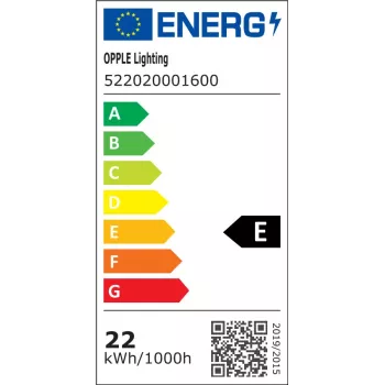 OPPLE Lámpara de pared LED E2 redonda 22W 275mm 4000K blanco neutro IP44