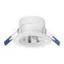OPPLE Lighting Chiara Foco de techo empotrado 9W 675lm 3000K blanco cálido 36° regulable Triac blanco