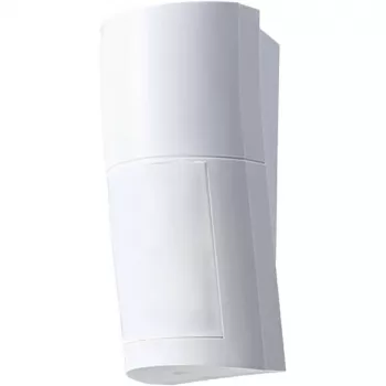 OPTEX QXI-DT-X5 detector exterior con PIR y microondas, inmunidad a mascotas, con antienmascaramiento