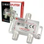 OPTICUM ANT0041 distribuidor de señal de TV por satélite y terrestre de 2 vías, 5-2400 MHz, tipo F, paso DC